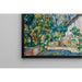 Reproduktion av målningen La Ferme de Magnanosc ou La Villa Raynaud, Grasse - Pierre-Auguste Renoir