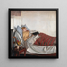 La Fille Malade - Michael Ancher — inramlat konstverk på väggen