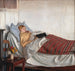 La Fille Malade - Michael Ancher — vy av konstverket