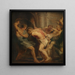 La Flagellation du Christ - Peter Paul Rubens — inramlat konstverk på väggen