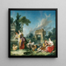 La Fontaine de l'Amour - François Boucher — inramlat konstverk på väggen