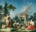 La Fontaine de l'Amour - François Boucher — vy av konstverket