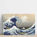 Reproduktion av målningen Den stora vågen utanför Kanagawa - Katsushika Hokusai