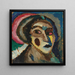 La Grecque - Alexej von Jawlensky — inramlat konstverk på väggen