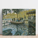 Reproduktion av målningen La Grenouillère - Claude Monet