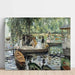 Reproduktion av målningen La Grenouillère - Pierre-Auguste Renoir