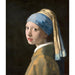 Reproduktion av målningen La Jeune fille à la perle av Johannes Vermeer