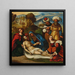 La Lamentation - Ludovico Mazzolino — inramlat konstverk på väggen