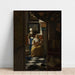 Reproduktion av målningen La Lettre d’amour - Johannes Vermeer