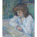 Reproduktion av målningen La Liseuse - Henri de Toulouse-Lautrec