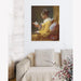 Reproduktion av målningen La Liseuse de Jean-Honoré Fragonard