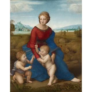 La Madone dans le pré - Raphael | Reproduction Tableau Décoration murale affiche copie