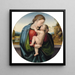 La Madone et l'Enfant - Fra Bartolomeo — inramlat konstverk på väggen