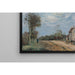 Reproduktion av målningen La Maison de Monsieur Musy, Route de Marly, Louveciennes - Camille Pissarro