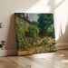 Reproduktion av målningen La Maison de l'artiste à Giverny - Claude Monet