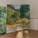 Reproduktion av målningen La Maison de l'artiste à Giverny - Claude Monet