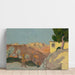 Reproduktion av målningen La Mangia, Siena - Maurice Denis