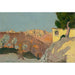 Reproduktion av målningen La Mangia, Siena - Maurice Denis