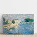 Reproduktion av målningen La Marne à Lagny - Henri Lebasque