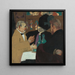 La Partie de Plaisir - Édouard Vuillard — inramlat konstverk på väggen
