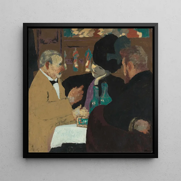 Målning La Partie de Plaisir - Édouard Vuillard | Konsttryck