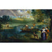 Reproduktion av målningen La Pêche - Édouard Manet