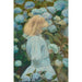 Reproduktion av målningen La Petite Fille aux Hortensias - Jacques-Émile Blanche