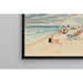 Reproduktion av målningen La Plage de Deauville - Henri Lebasque