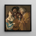 La Procuress - Dirck Van Baburen — inramlat konstverk på väggen