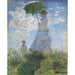 Reproduktion av målningen La Promenade - Claude Monet