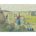 Reproduktion av målningen La Récolte des Foins, Éragny - Camille Pissarro
