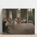 Reproduktion av målningen La Répétition - Edgar Degas