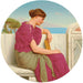 La Réponse - John William Godward — vy av konstverket