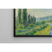 Reproduktion av målningen La Route De Vétheuil - Claude Monet