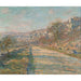 Reproduktion av målningen La Route de La Roche-Guyon - Claude Monet
