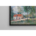Reproduktion av målningen La Route de Moret à Saint-Mammès - Alfred Sisley