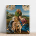 Reproduktion av målningen La Sainte Famille Canigiani - Raphael