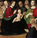 La Sainte Famille avec Quatre Saints et une Donatrice - Antonio Rimpatta — vy av konstverket