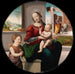 La Sainte Famille avec Saint Jean-Baptiste - Fra Bartolommeo — vy av konstverket