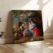 Reproduktion av målningen La Sainte Famille sous un pommier - Peter Paul Rubens