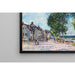 Reproduktion av målningen La Seine À Bougival - Alfred Sisley