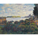 Reproduktion av målningen La Seine à Argenteuil (1877) - Claude Monet