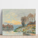 Konsttryck La Seine à Bougival (1874) - Alfred Sisley | Konsttryck