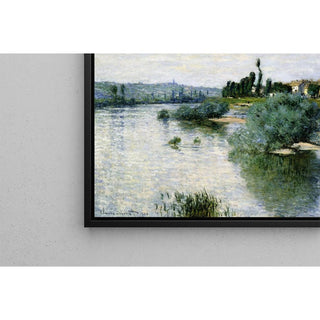 La Seine à Lavacourt - Claude Monet | Reproduction Tableau Décoration murale affiche copie