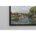 Reproduktion av målningen La Seine à Port-Marly - Camille Pissarro