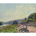 Reproduktion av målningen La Seine au Bas-Meudon - Alfred Sisley