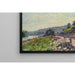 Reproduktion av målningen La Seine au Bas-Meudon - Alfred Sisley
