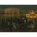 Reproduktion av målningen La Sérénade, Venedig - Henri Le Sidaner