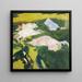 La Sieste - Joaquín Sorolla — inramlat konstverk på väggen