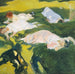 La Sieste - Joaquín Sorolla — vy av konstverket